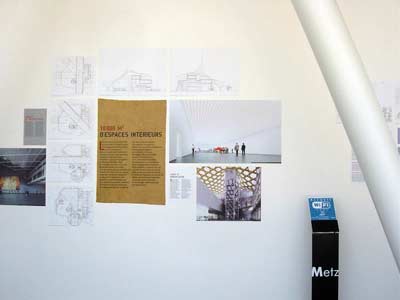 Maison du projet Centre Pompidou Metz plans 2