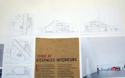 Maison du projet Centre Pompidou Metz plans 1