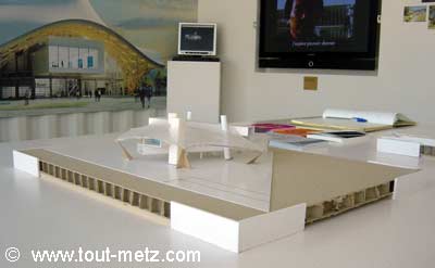 Maquette centre pompidou concours 1
