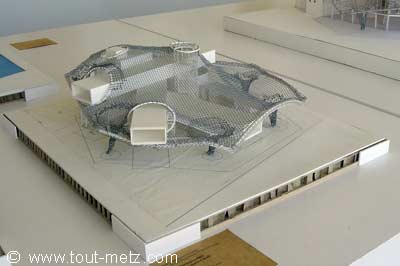 Maquette centre pompidou concours 2