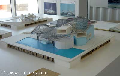 Maquette centre pompidou concours 3