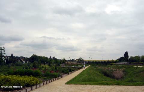 Parc de la Seille à Metz cote lothaire 1