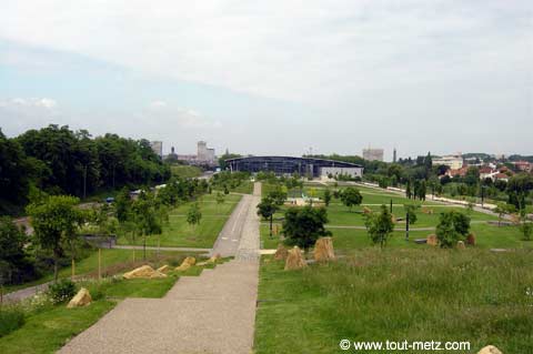 Parc de la Seille à Metz promontoire 3