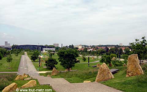 Parc de la Seille à Metz promontoire 4