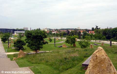 Parc de la Seille à Metz promontoire 5