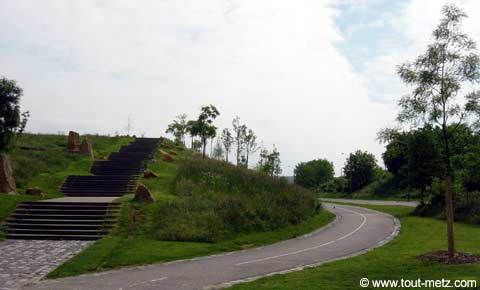 Parc de la Seille à Metz acces 2