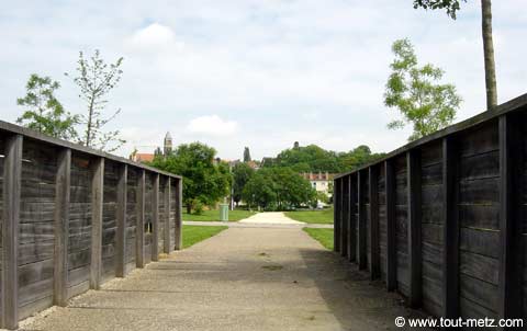 Parc de la Seille à Metz acces 1