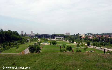 Parc de la Seille à Metz promontoire 1