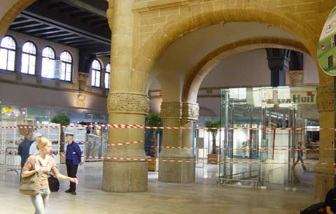 nouvelle salle dans la gare de metz