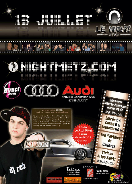 Nightmetz Soirée à la discothèque le night de Metz