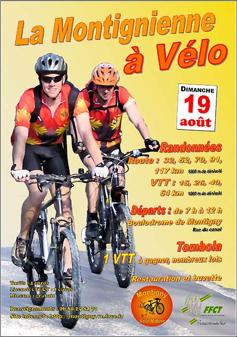 Randonnee a velo au depart de montigny les metz
